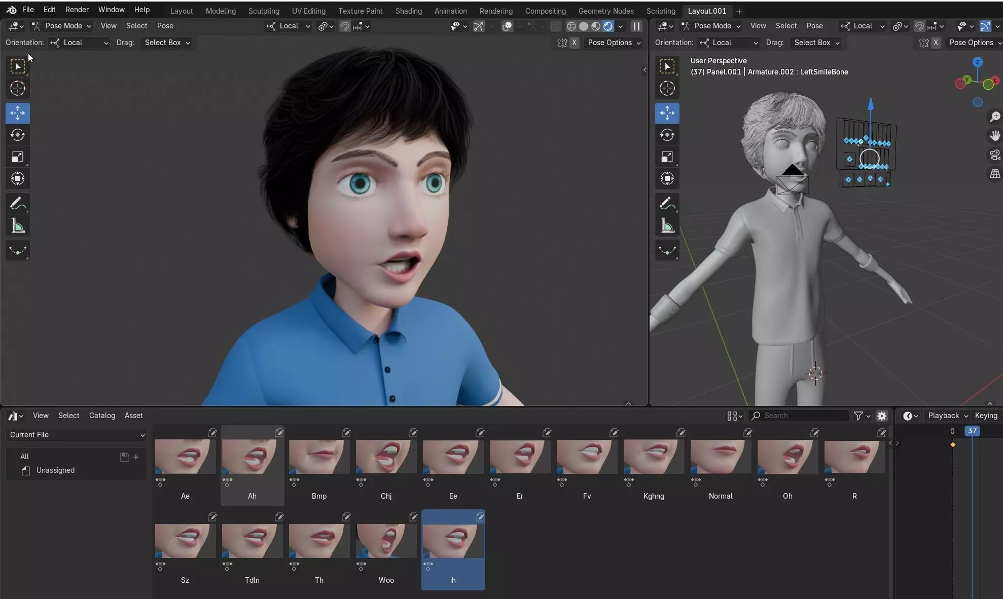 Sweet little Character 3D model 3D model_5