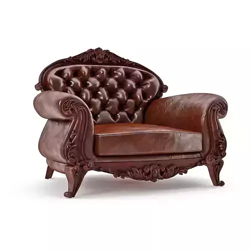 large leather chair