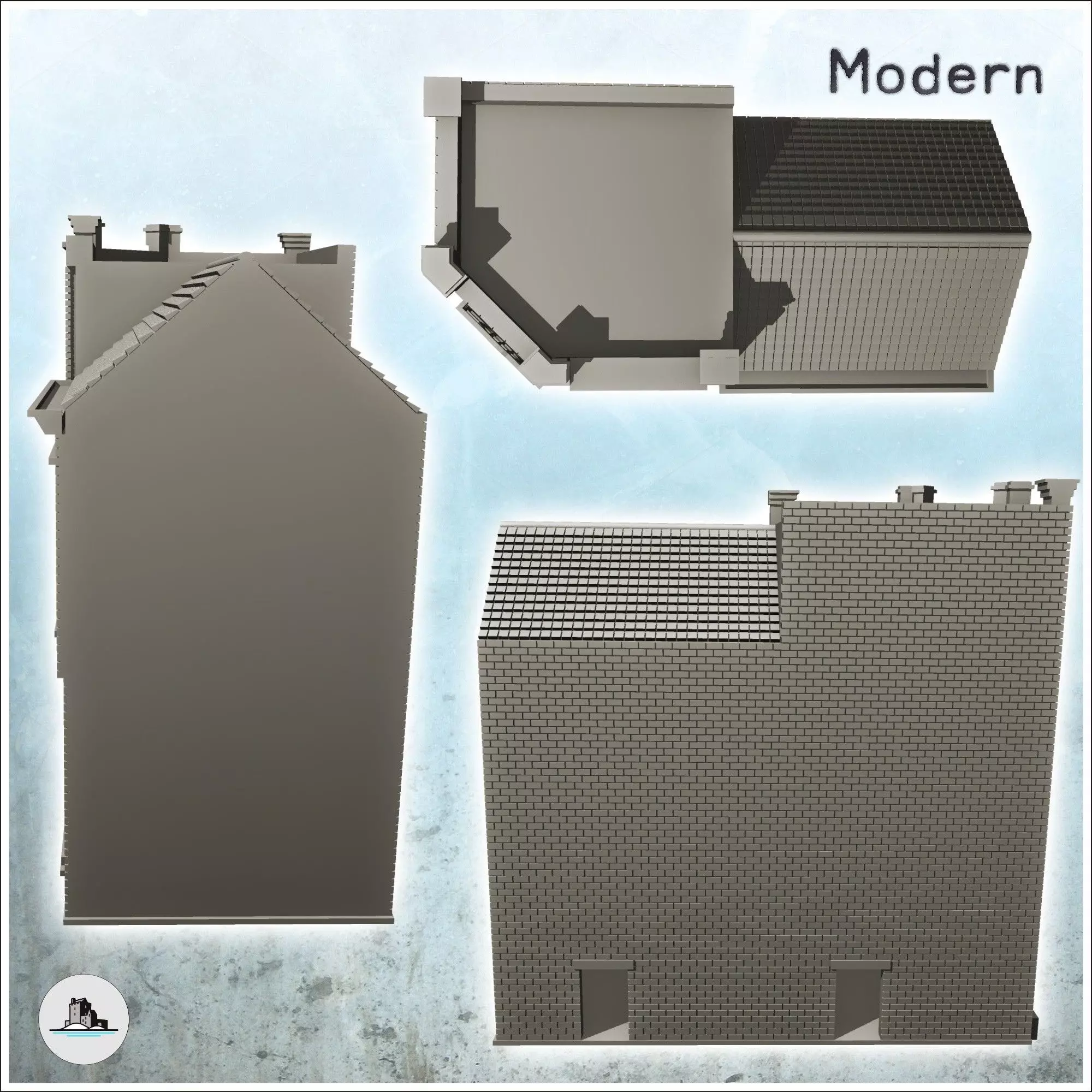 Borneo cigar store Assen Netherland - Modern WW2 WW1 World War D 3D print model_4