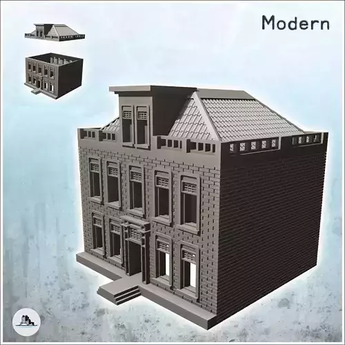 House in Javastraat street Assen Netherland - Modern WW2 WW1 Wor