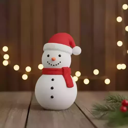 Snowy 3D print model