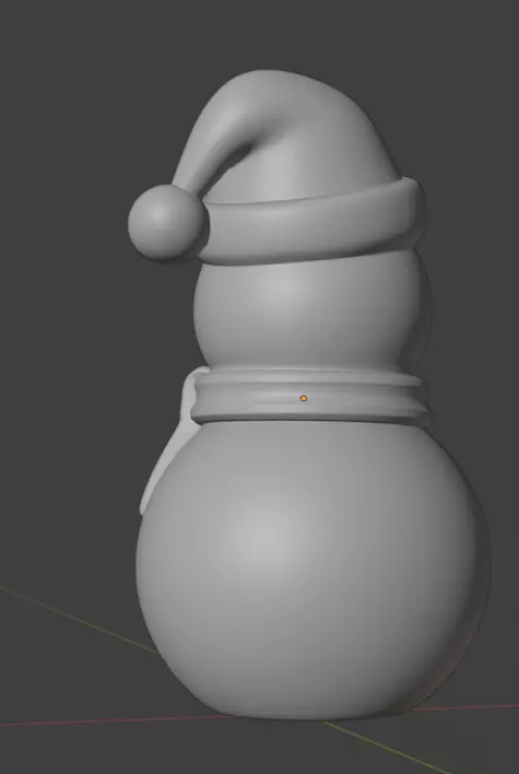 Snowy 3D print model_3