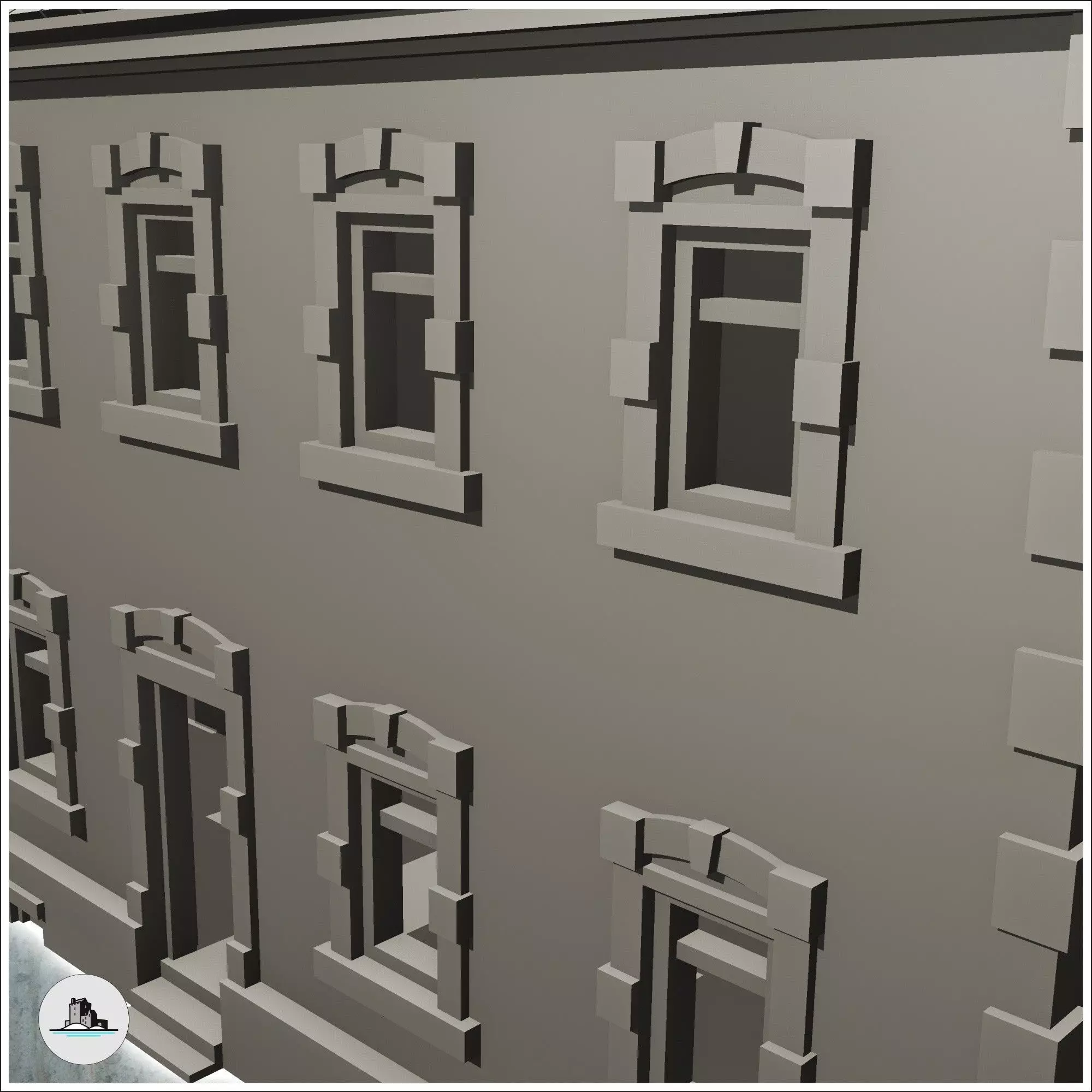 House with barn Foy Ardennes Belgium 12 - Modern WW2 WW1 World W 3D print model_7