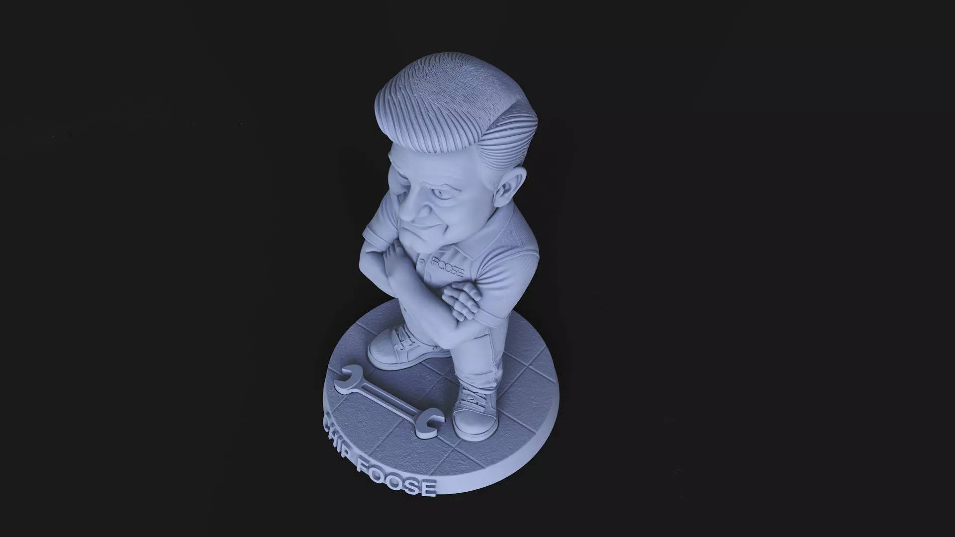 Chip Foose Chibi 3d Print 3D print model_8