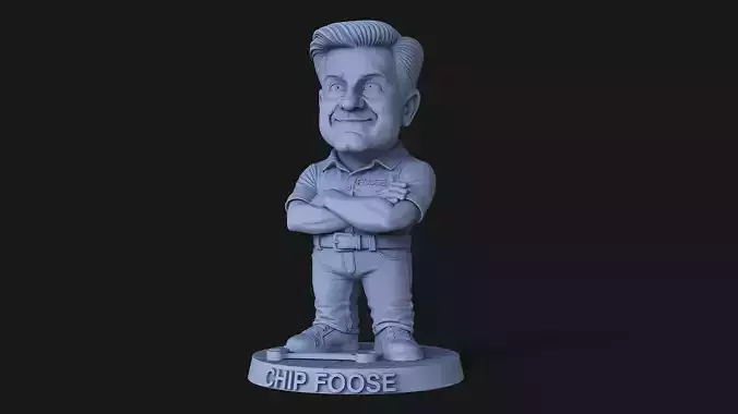 Chip Foose Chibi 3d Print 3D print model