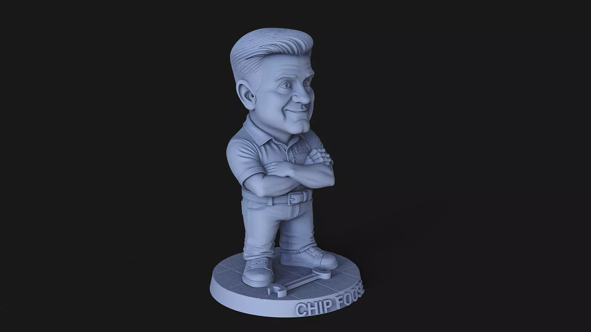Chip Foose Chibi 3d Print 3D print model_2