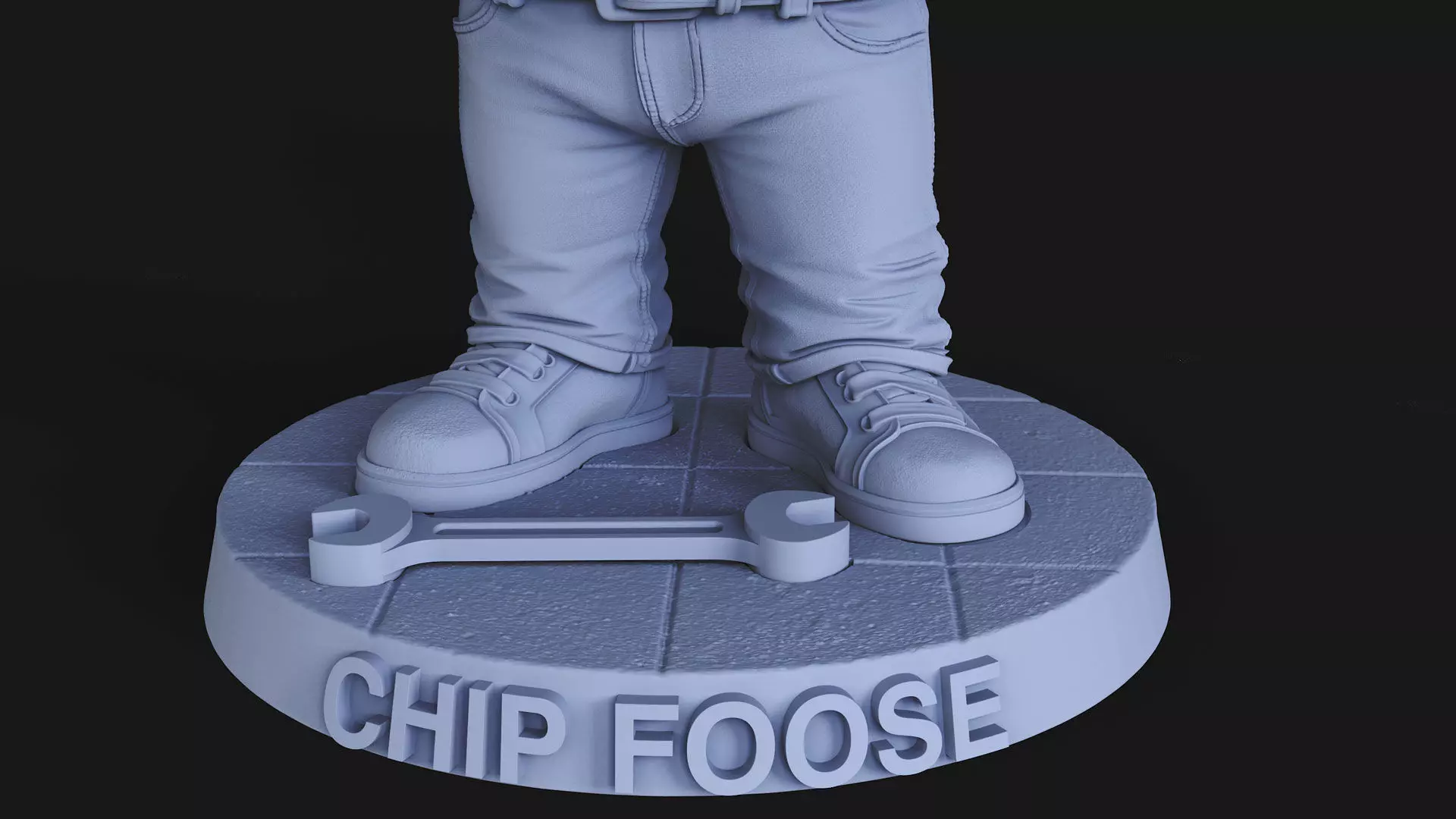 Chip Foose Chibi 3d Print 3D print model_7