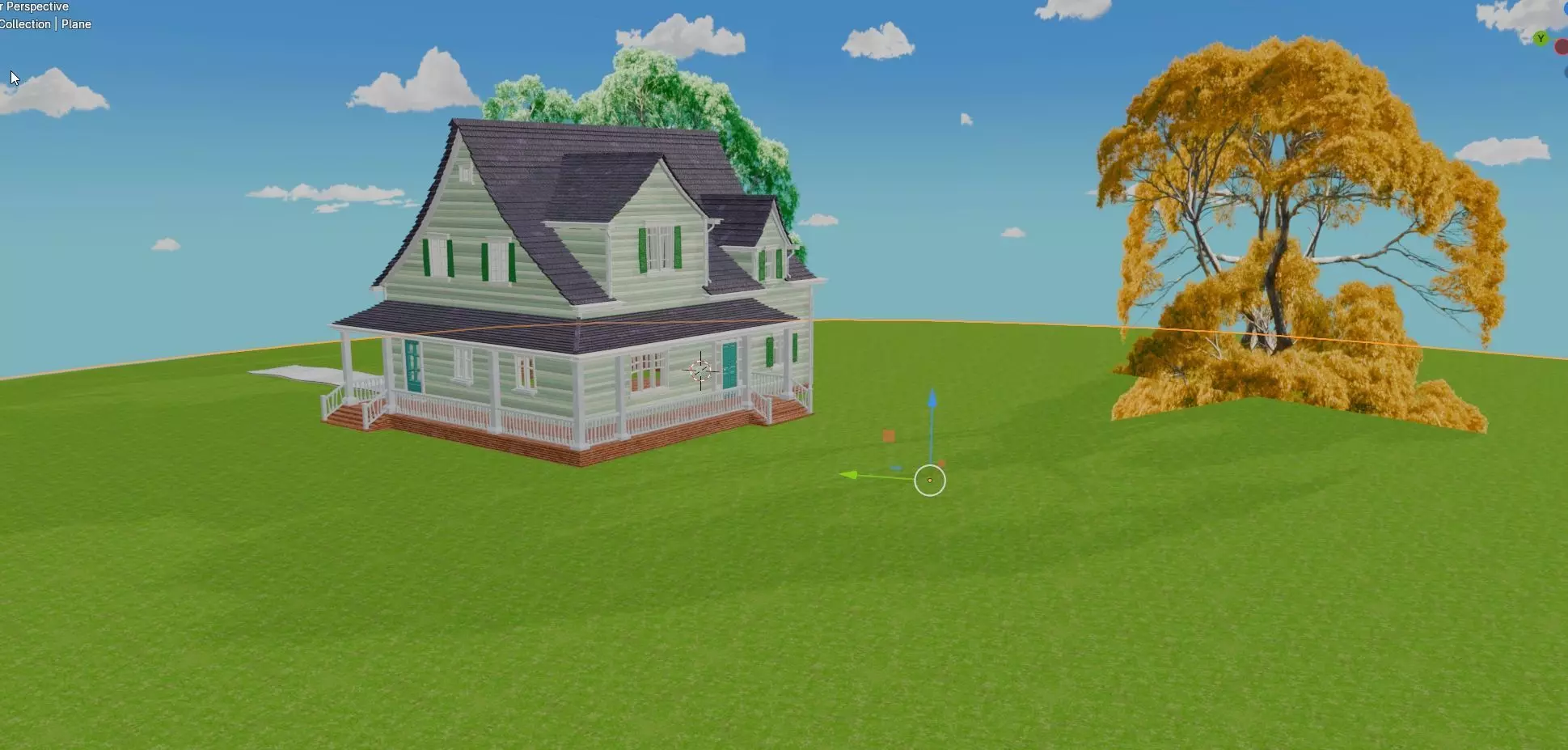 home scene 3D model_1