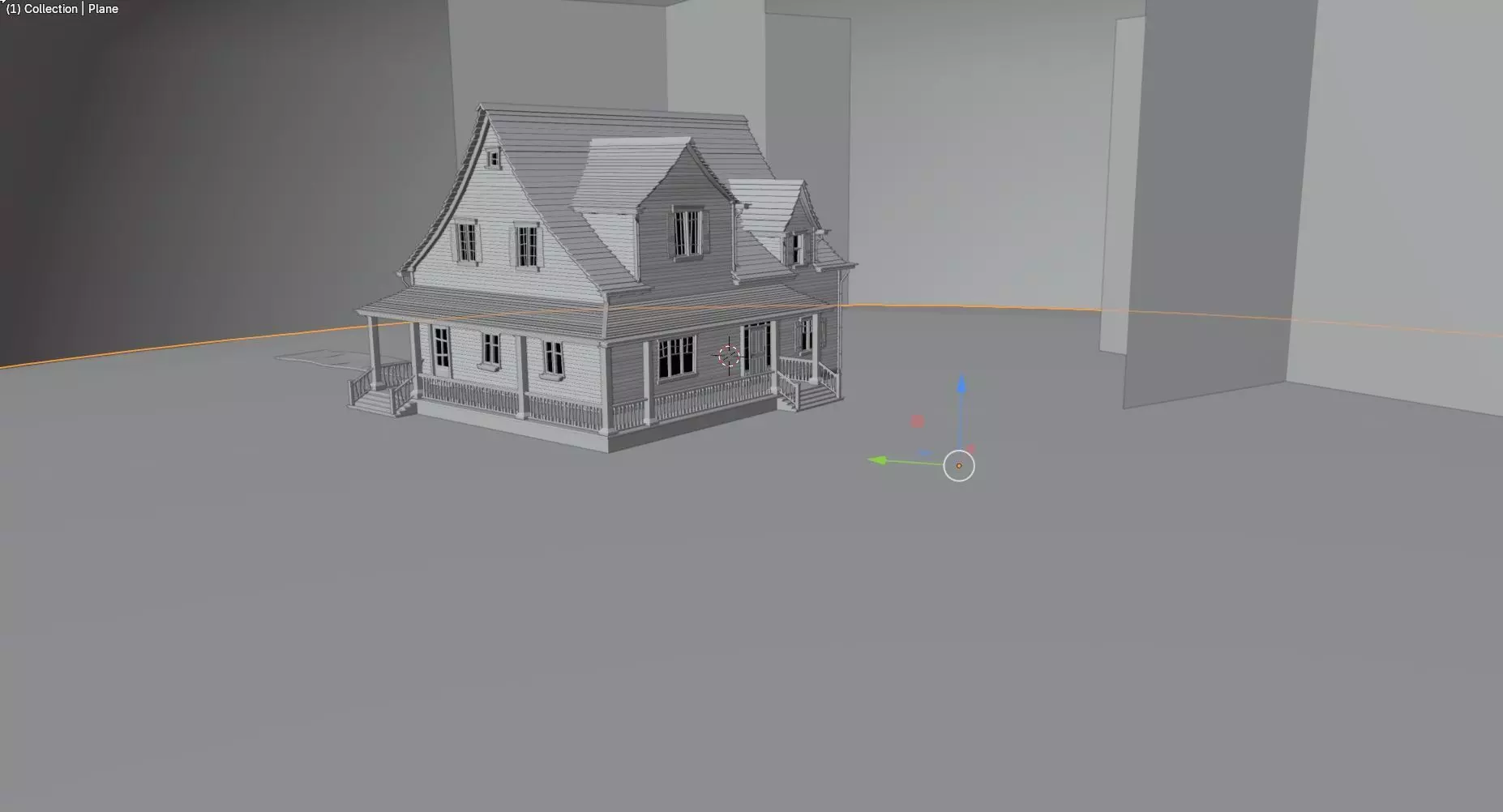 home scene 3D model_2