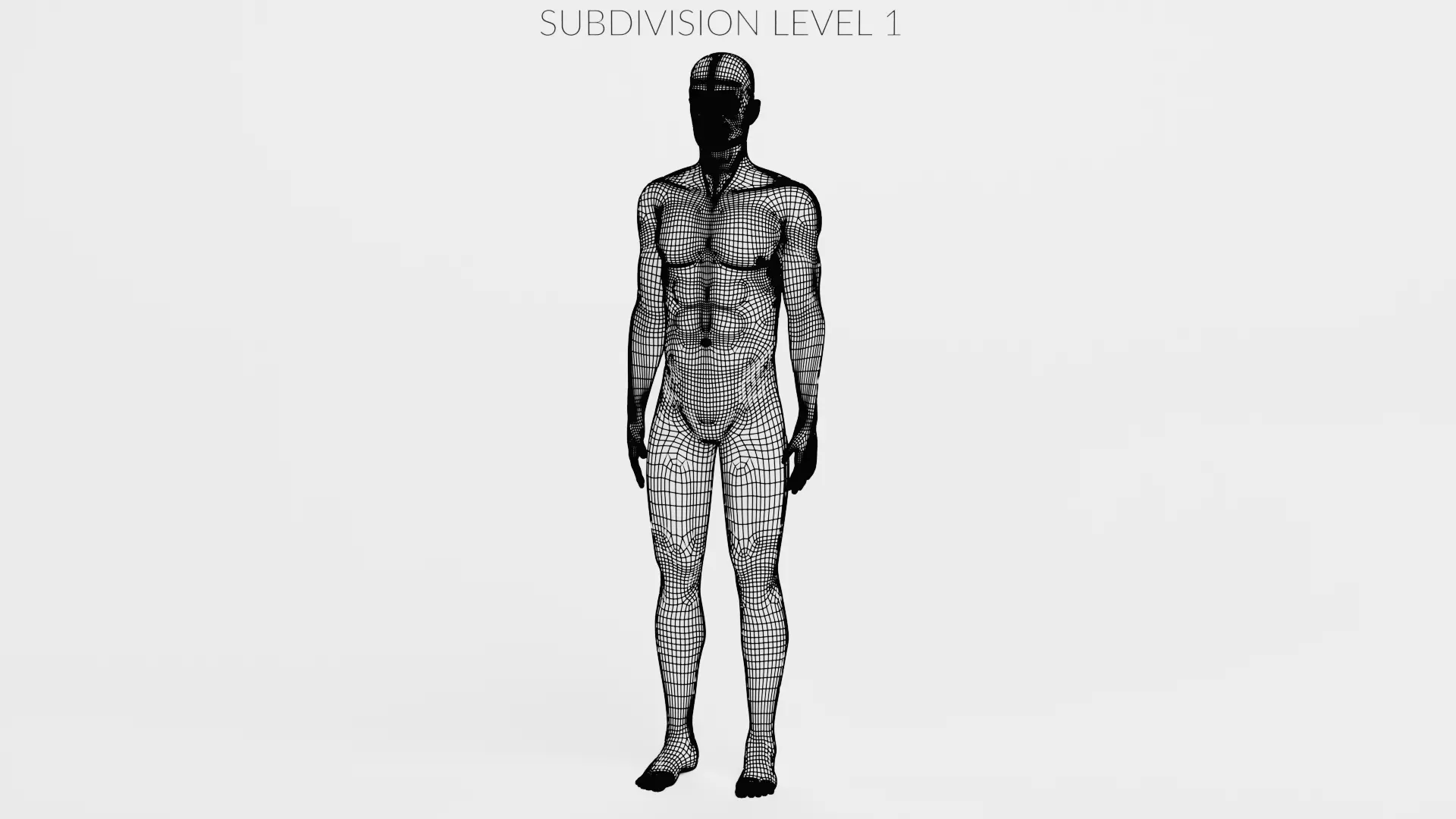 Male Dummy - Man Mannequin - Rigged Low-poly 3D model_14