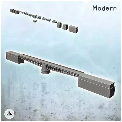 Horsa Bridge Pegasus Bridge Normandy - World War Two Second WWII