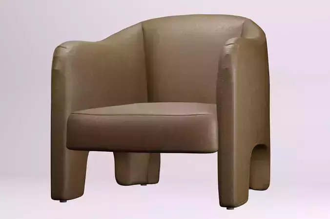 ACCENT CHAIR arm leather