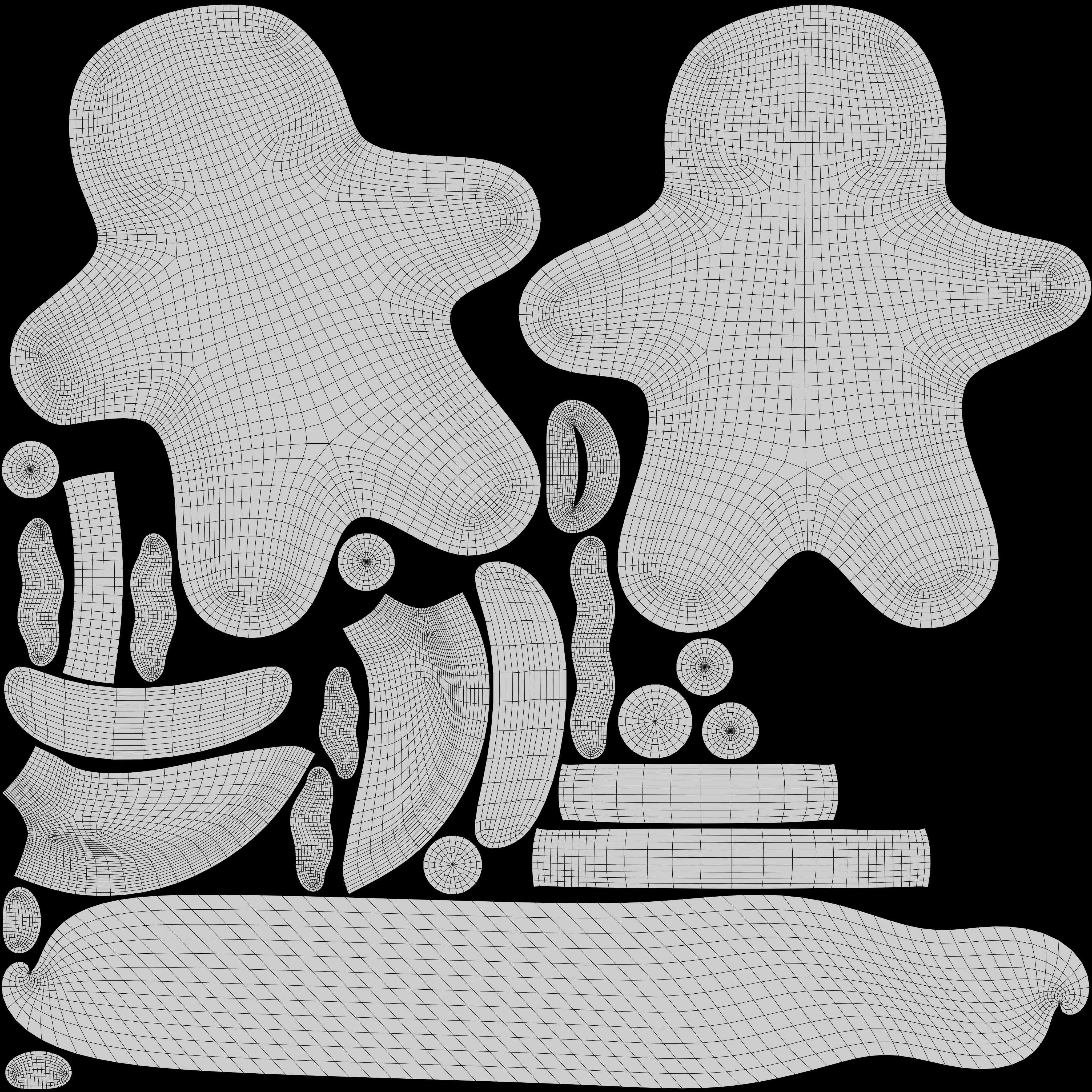 Gingerbread Man 3D model_8