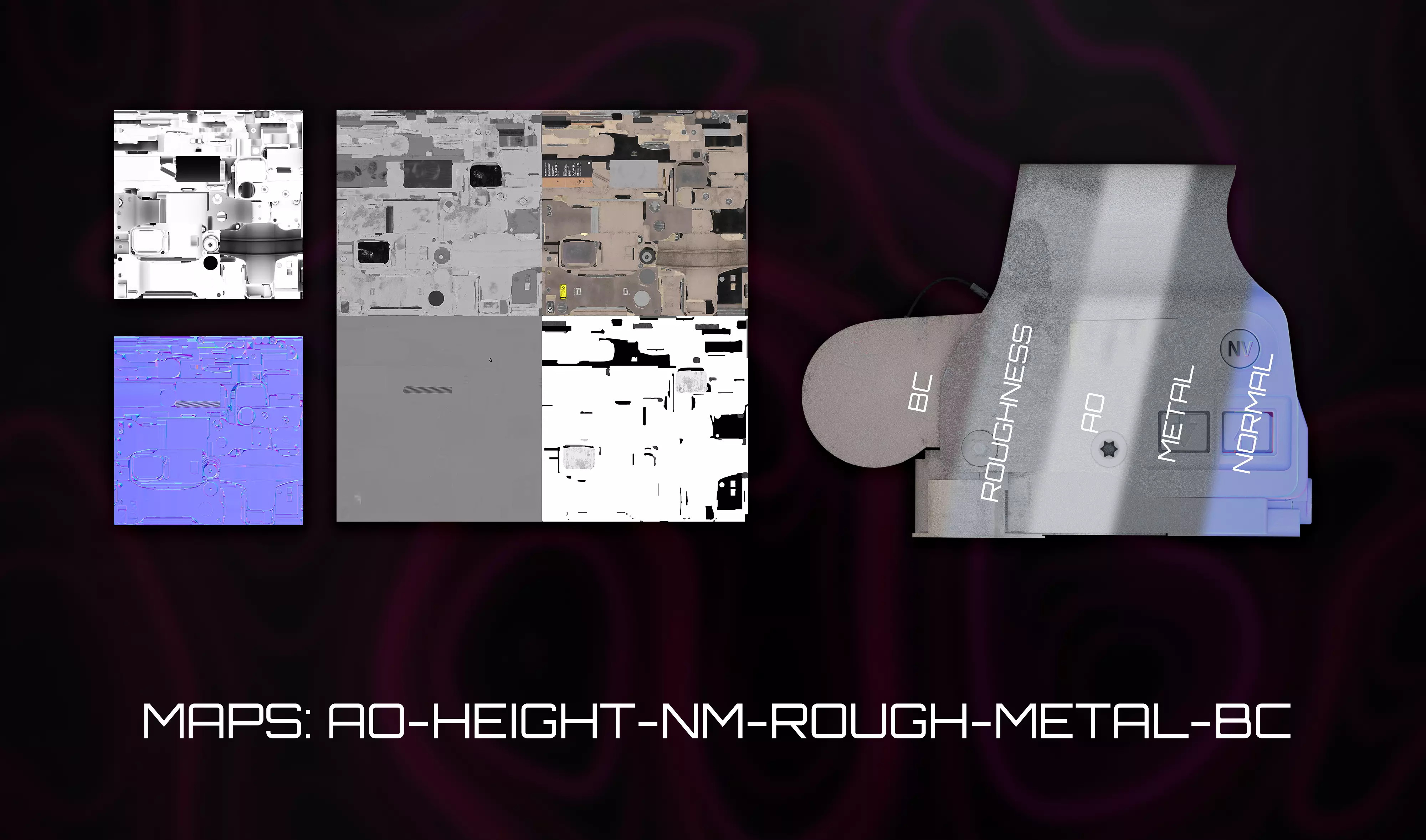 EOTECH HWS TAN EXPS3 DCR Low-poly 3D model_17
