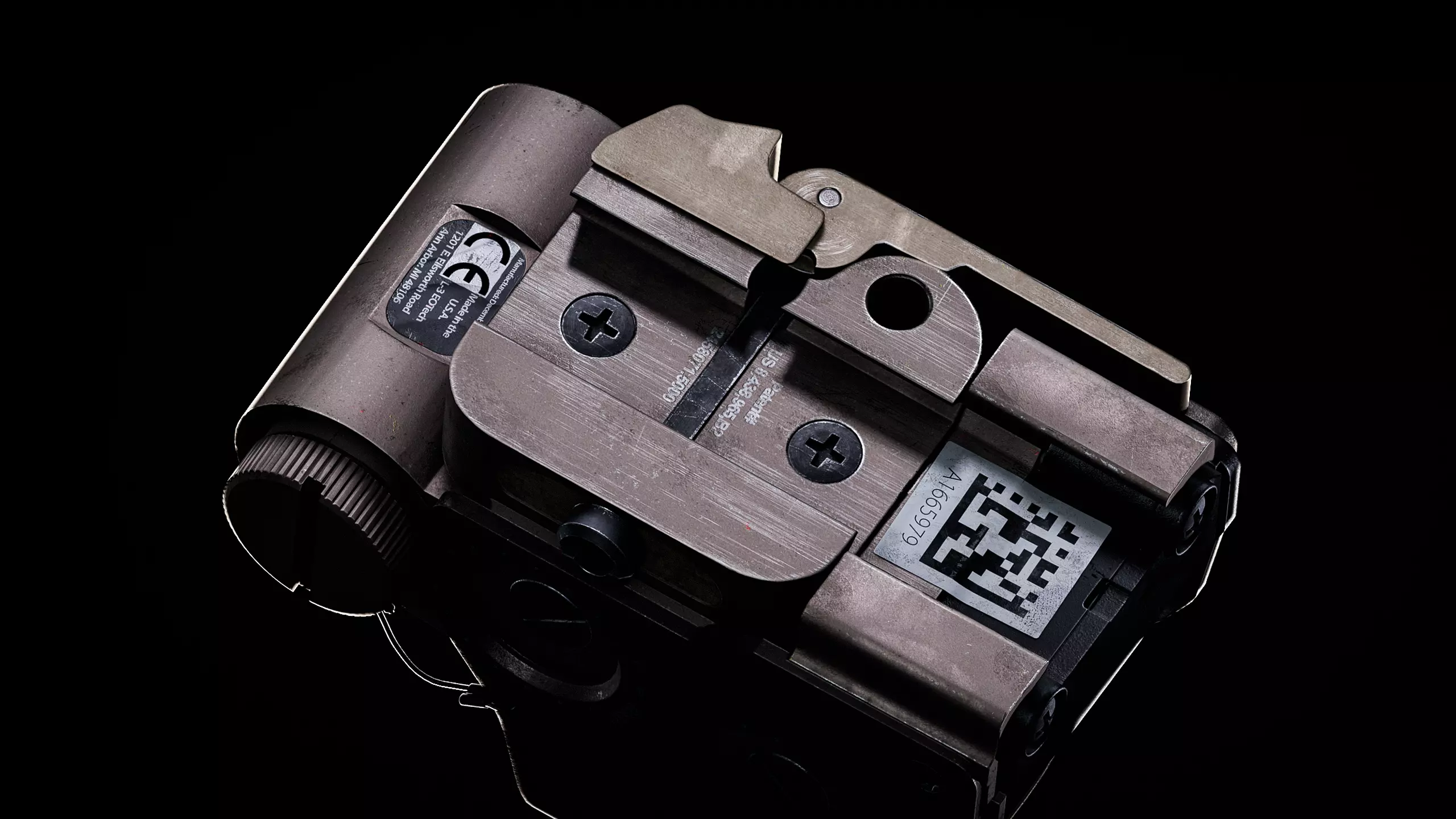 EOTECH HWS TAN EXPS3 DCR Low-poly 3D model_2