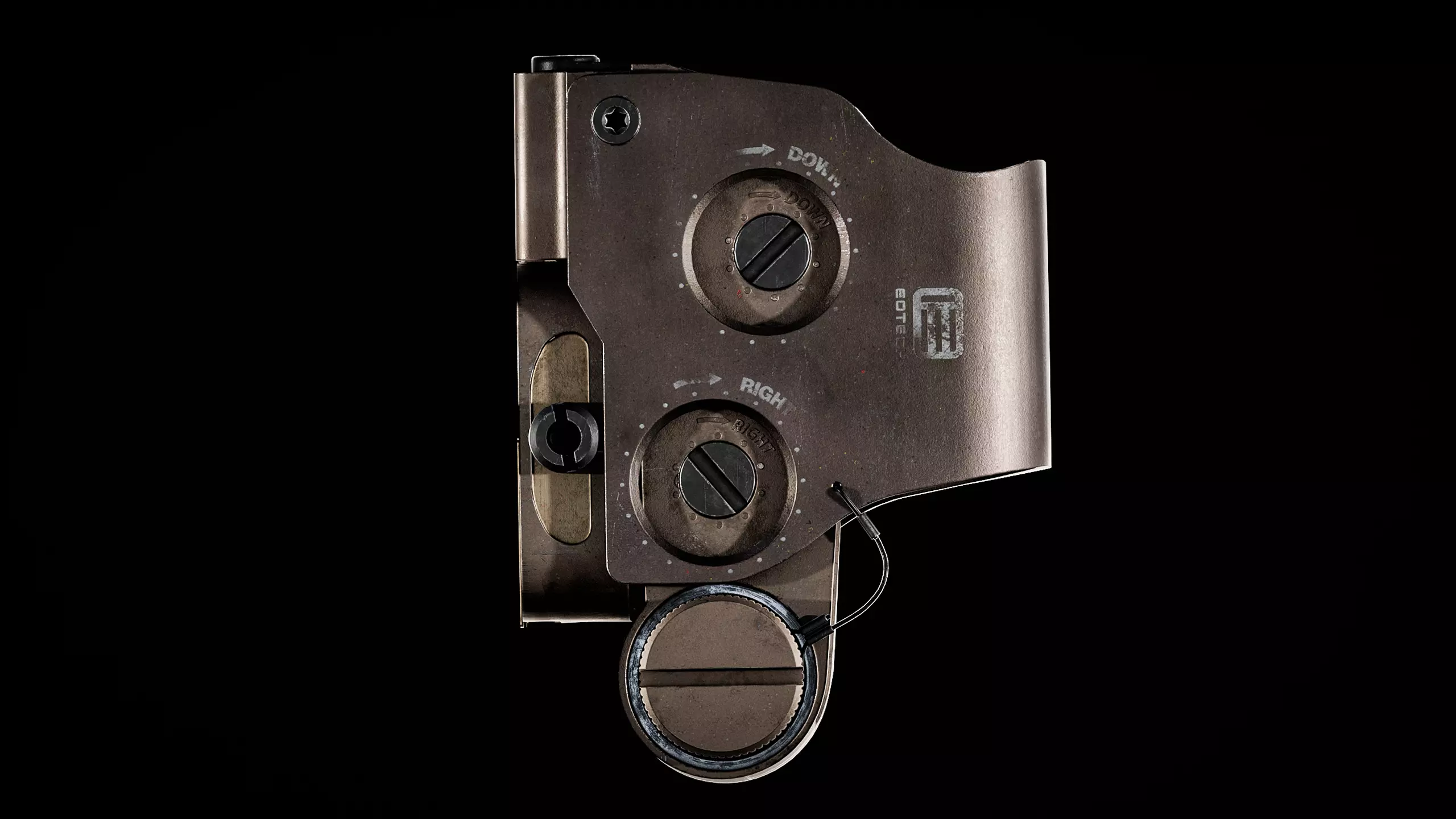 EOTECH HWS TAN EXPS3 DCR Low-poly 3D model_8