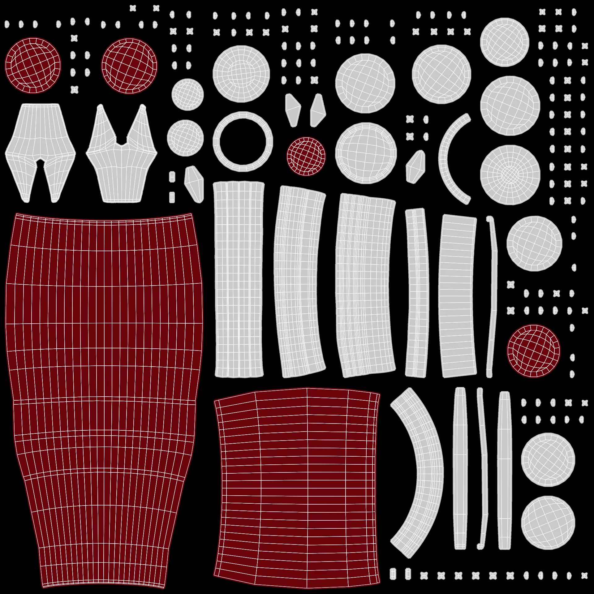 Luxury Fountain Pen V2 Low-poly 3D model_7