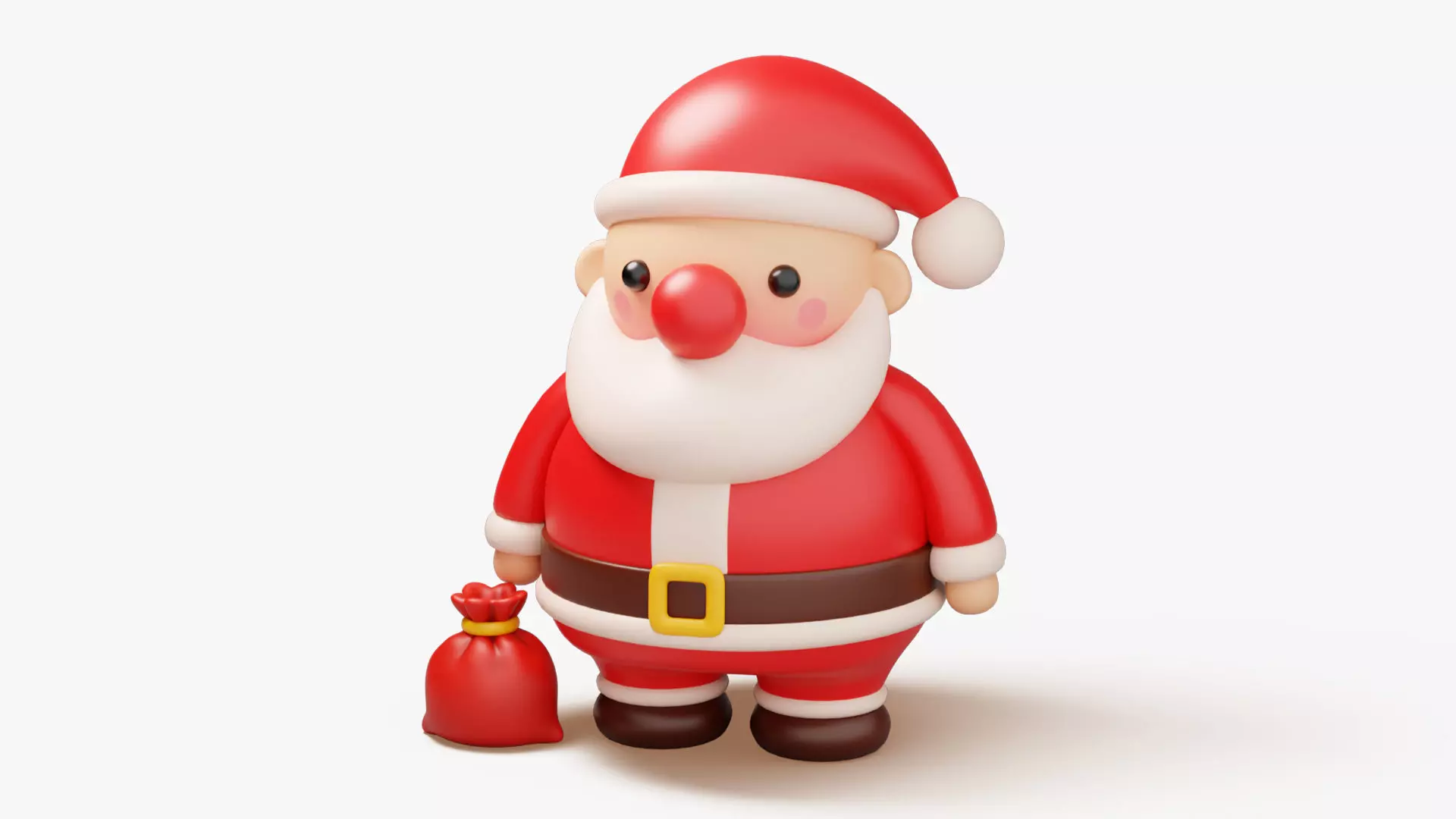Santa Claus 3D model_2