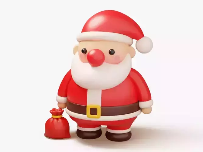 Santa Claus 3D model