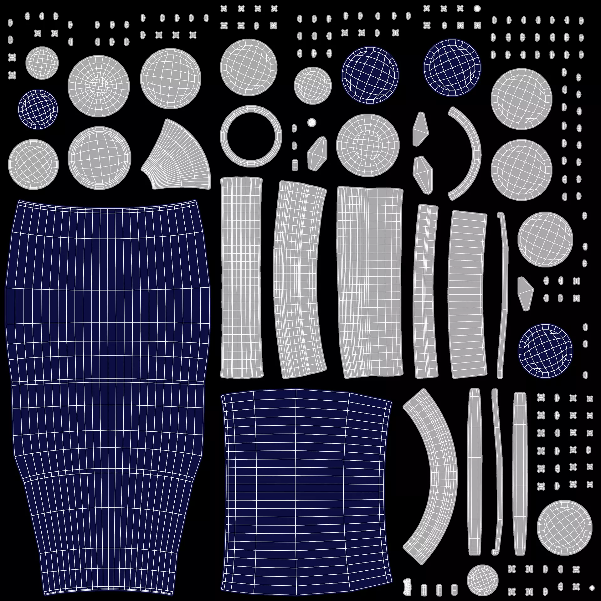 Luxury Ballpoint Pen V4 Low-poly 3D model_6