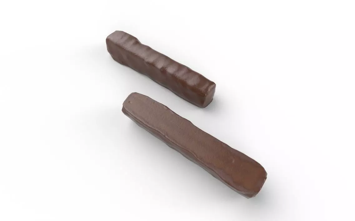 Chocolate Bar M01 Low-poly 3D model_3