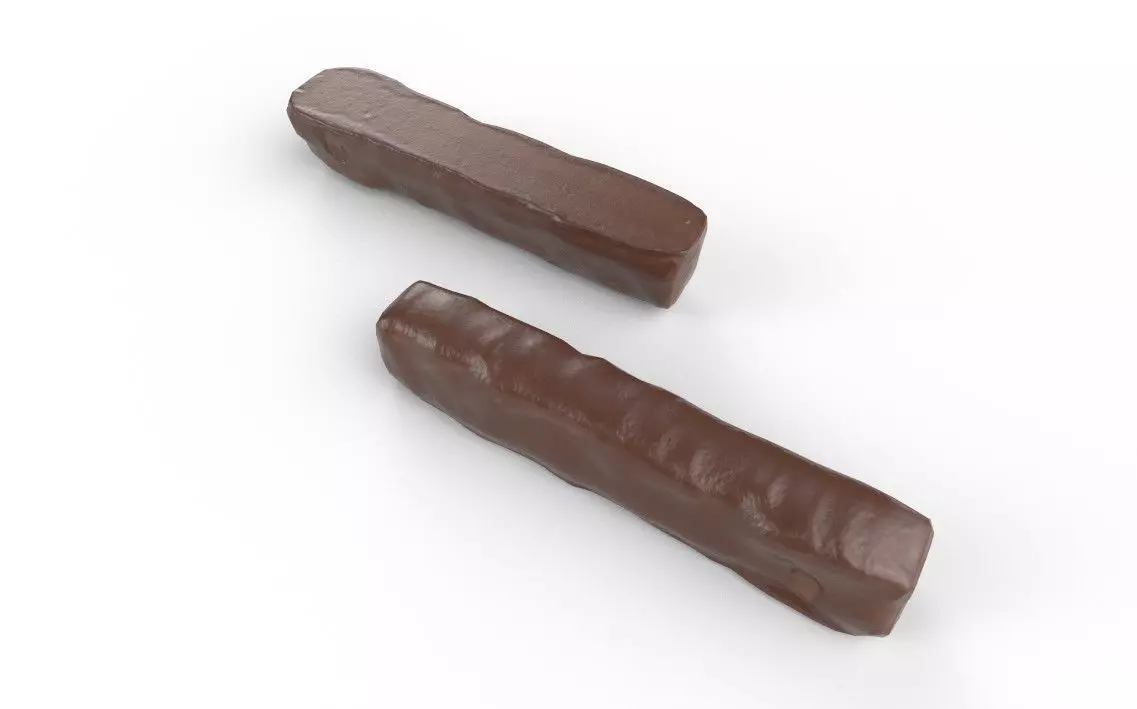 Chocolate Bar M01 Low-poly 3D model_5