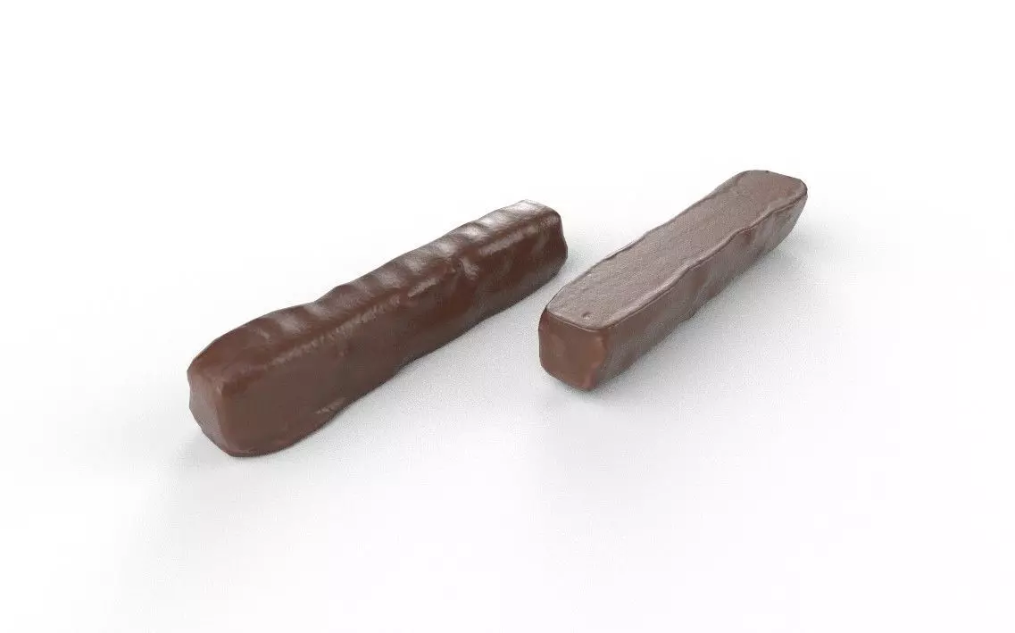 Chocolate Bar M01 Low-poly 3D model_0