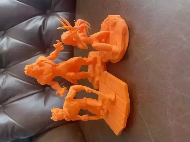 Not Disney Infinity - Wolverine - Sabretooth - X-23