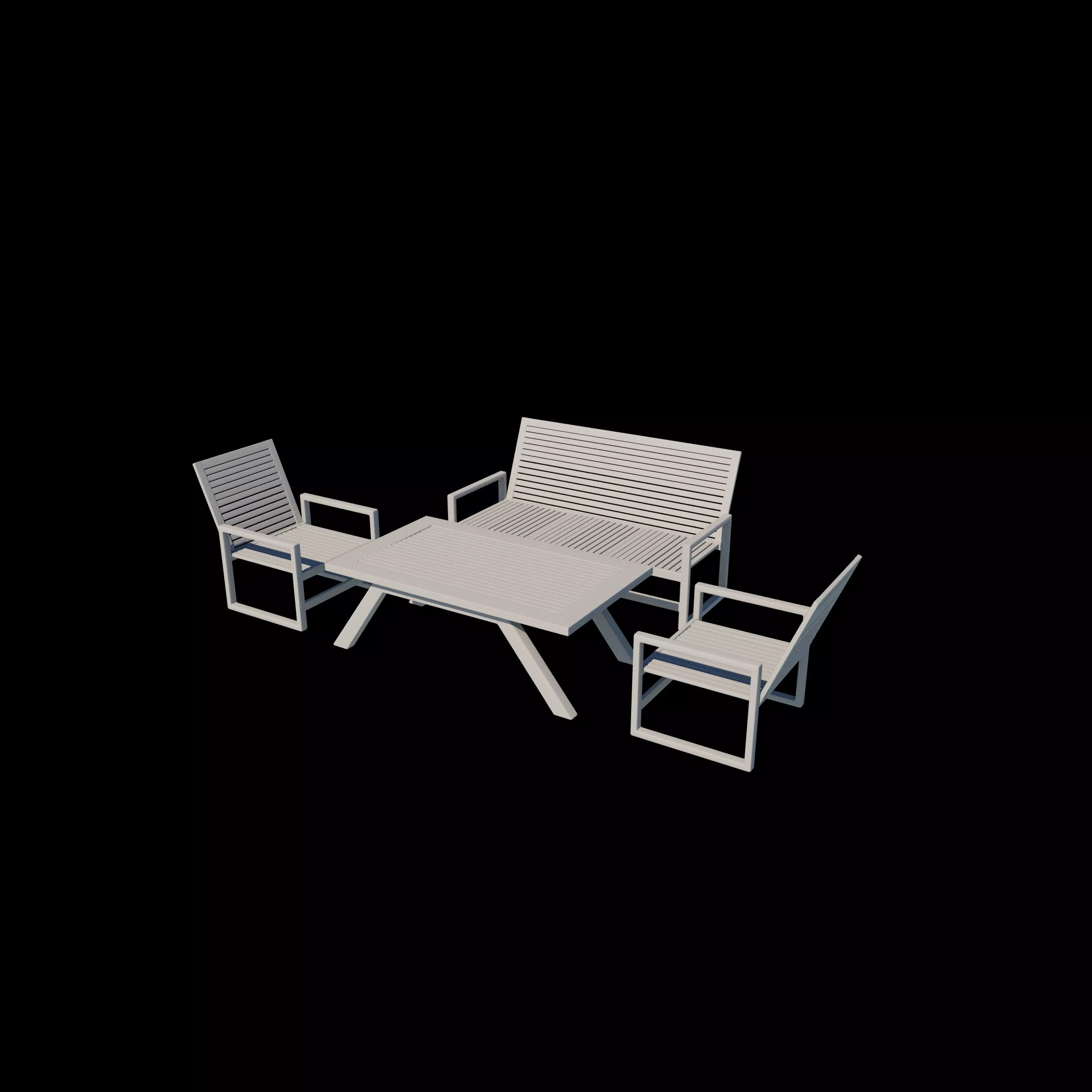 Outdoor Set  3D model_6