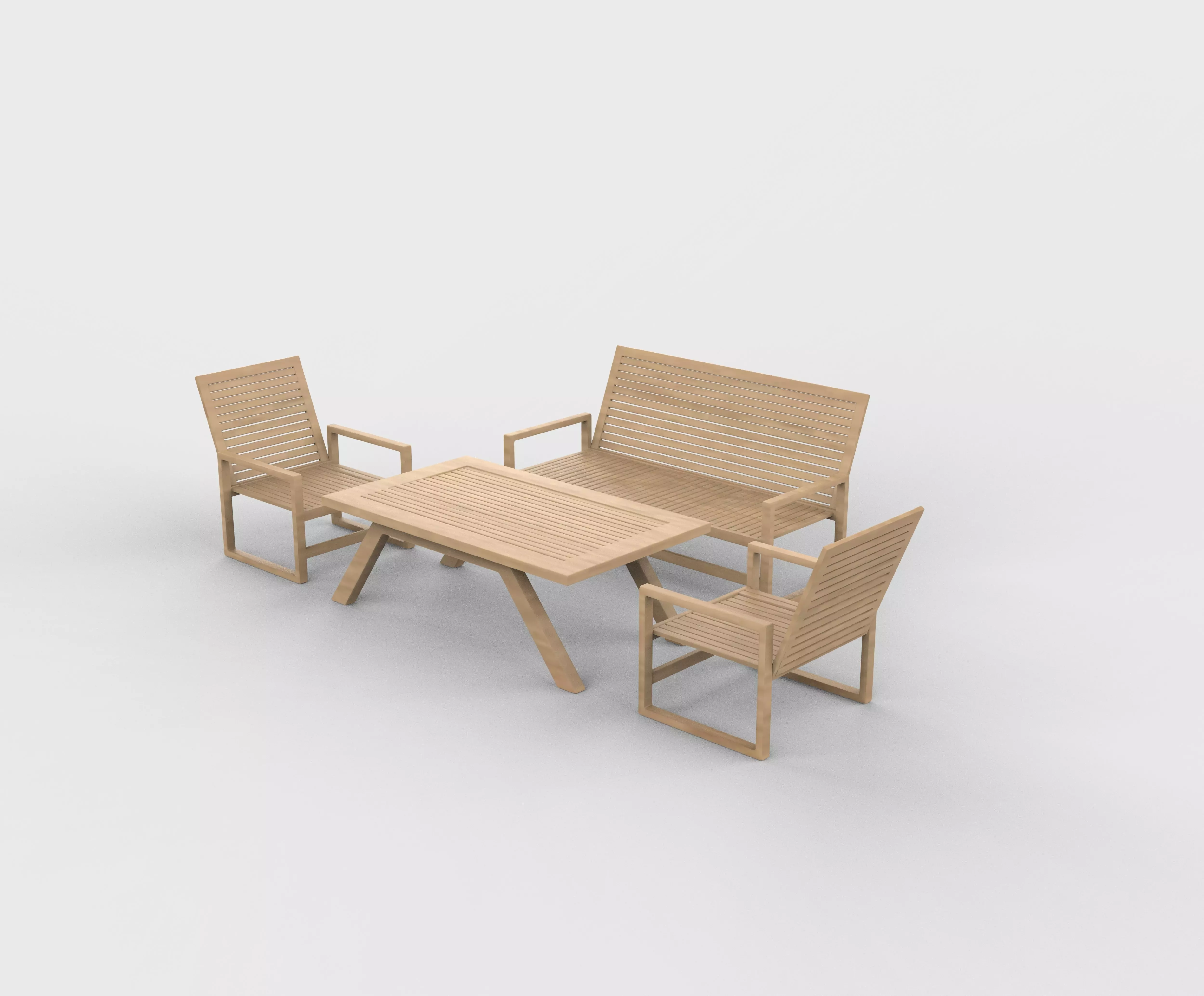 Outdoor Set  3D model_13