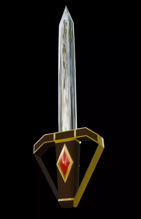 Swords Free 3D model_4