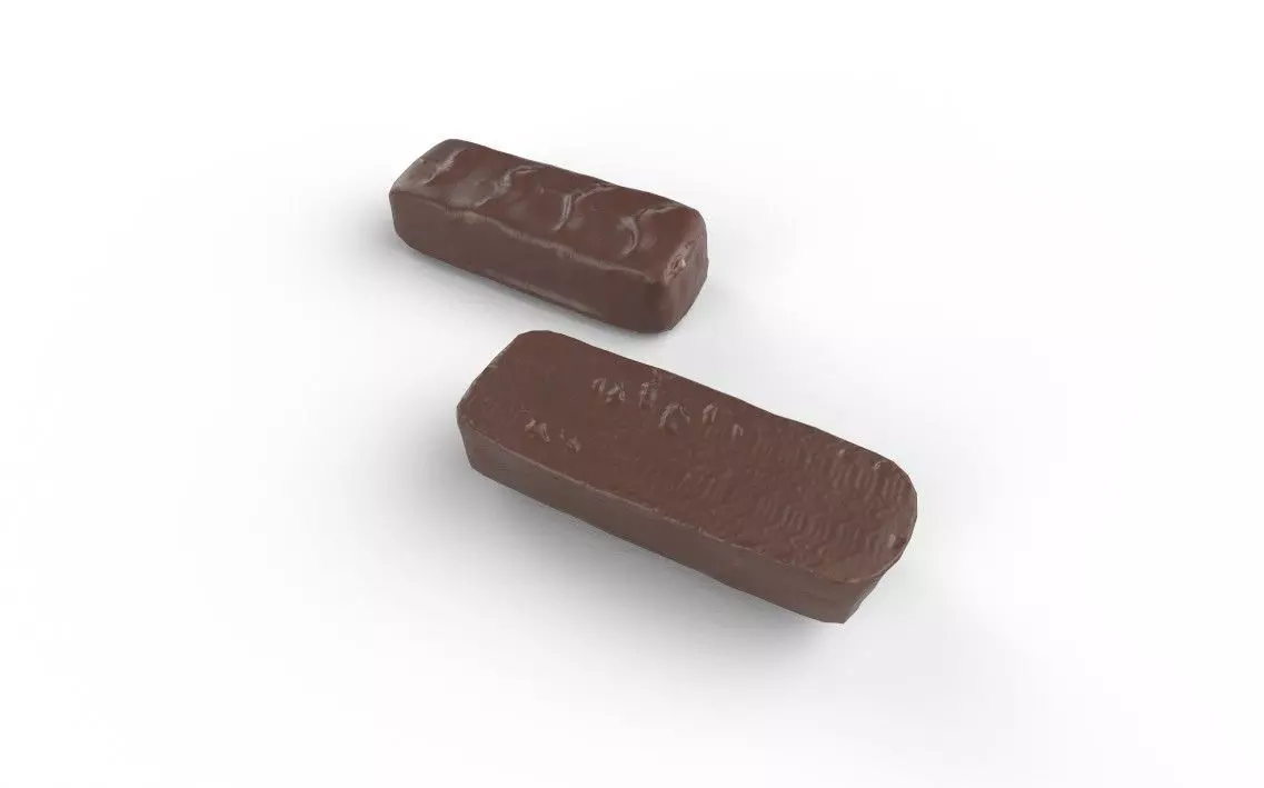 Chocolate Bar M05 Low-poly 3D model_3