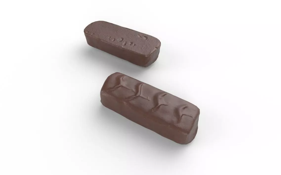 Chocolate Bar M05 Low-poly 3D model_5