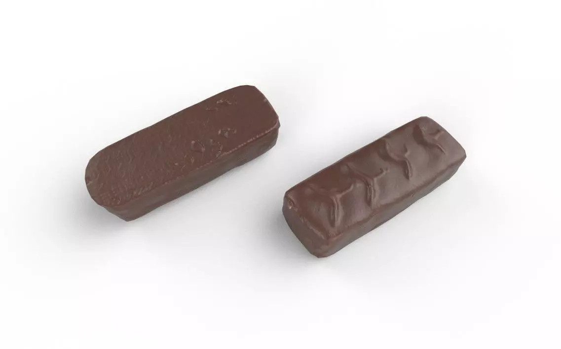 Chocolate Bar M05 Low-poly 3D model_4