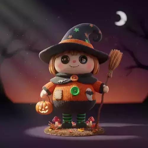 Halloween doll 3D print model