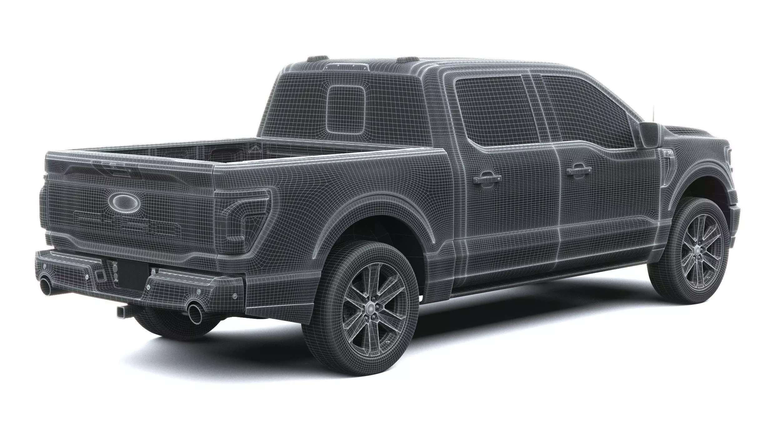 F-150 Lobo 2025 3D model_27