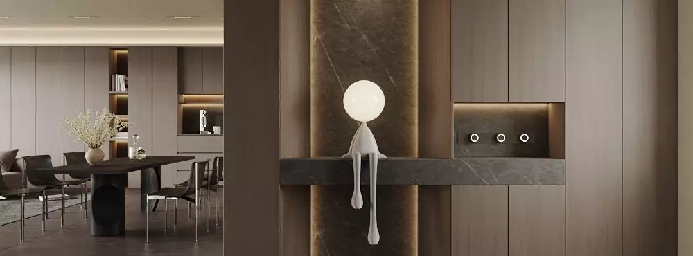 Living room 3D model_2