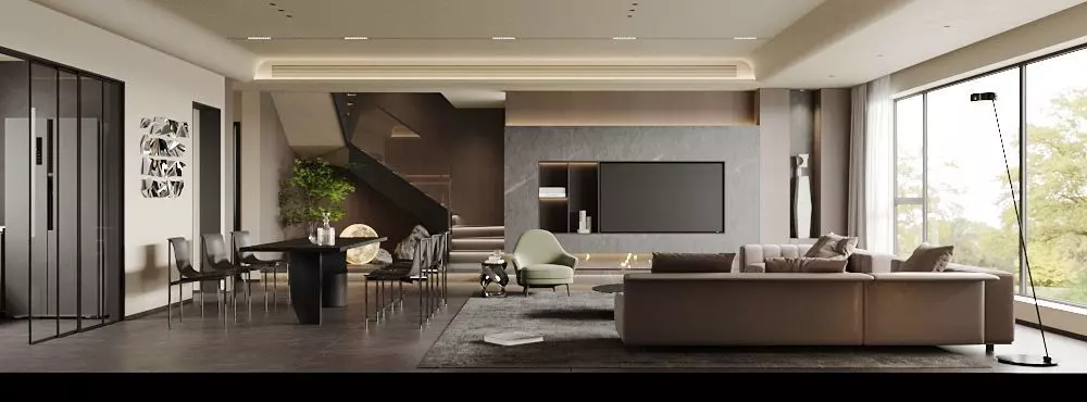 Living room 3D model_0