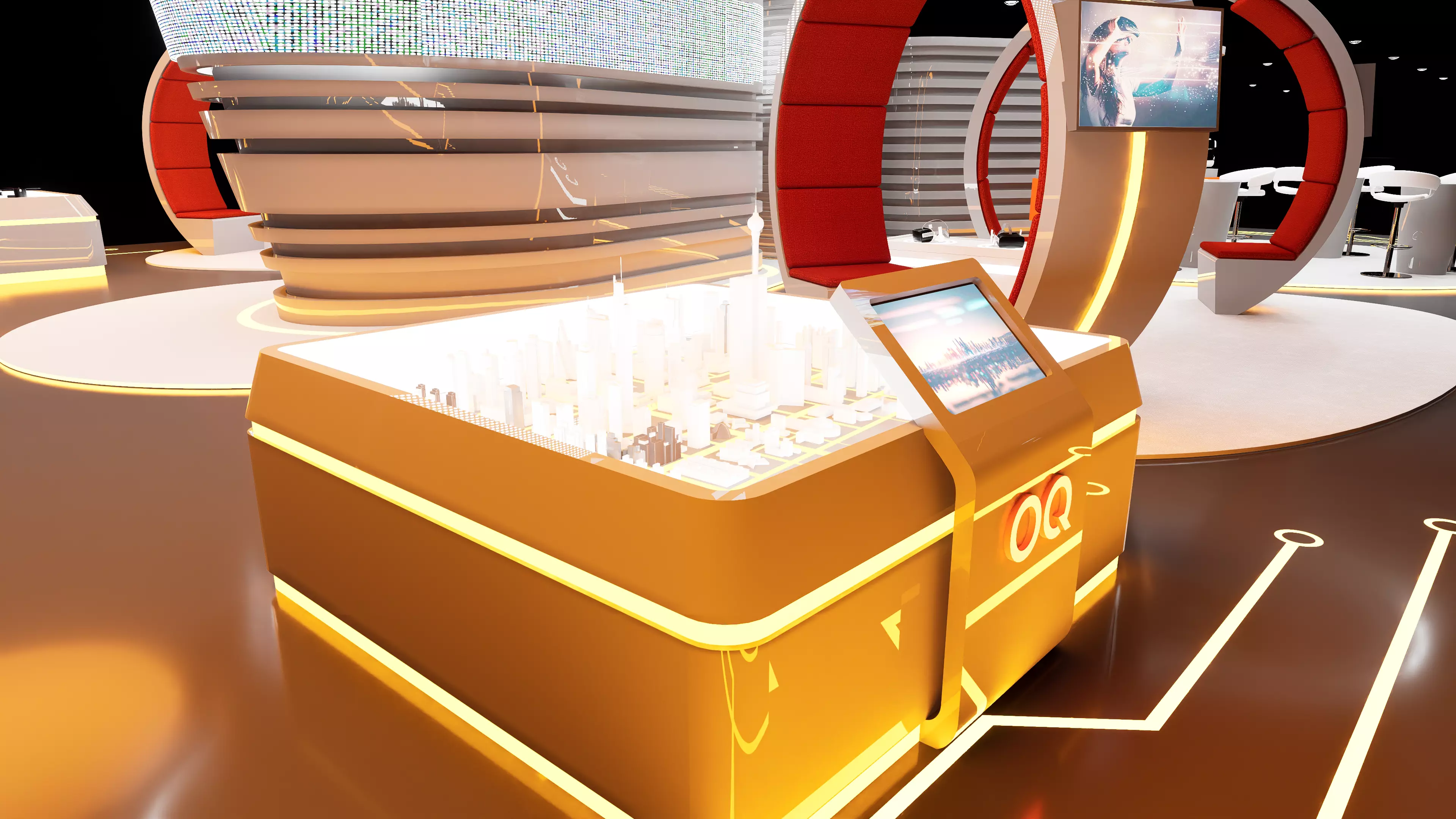 Exhibition Stand   3D model_8