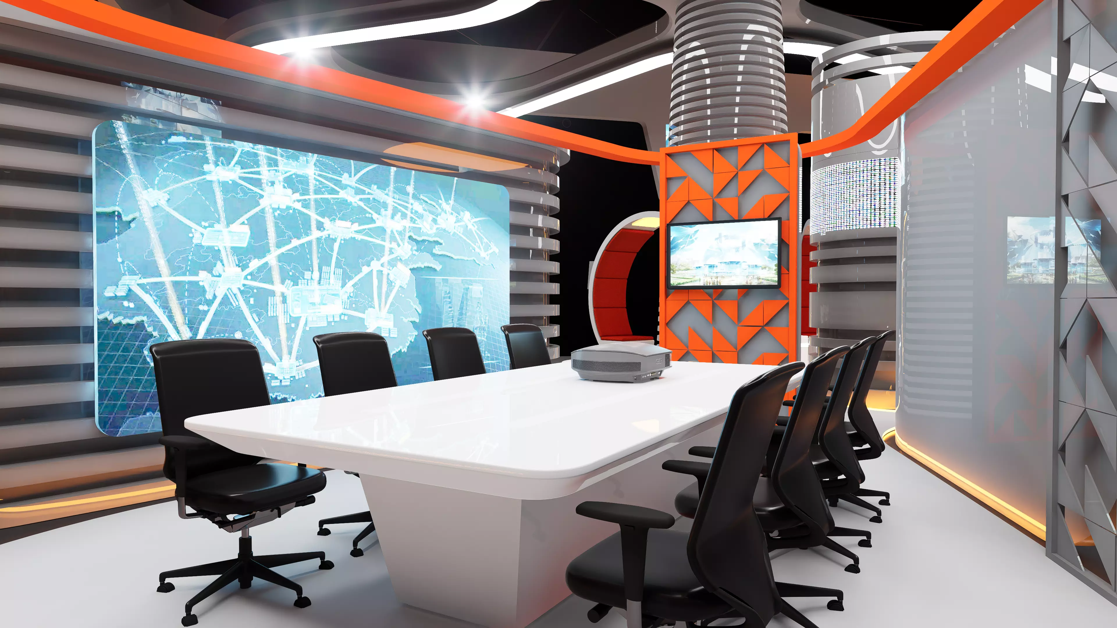 Exhibition Stand   3D model_11