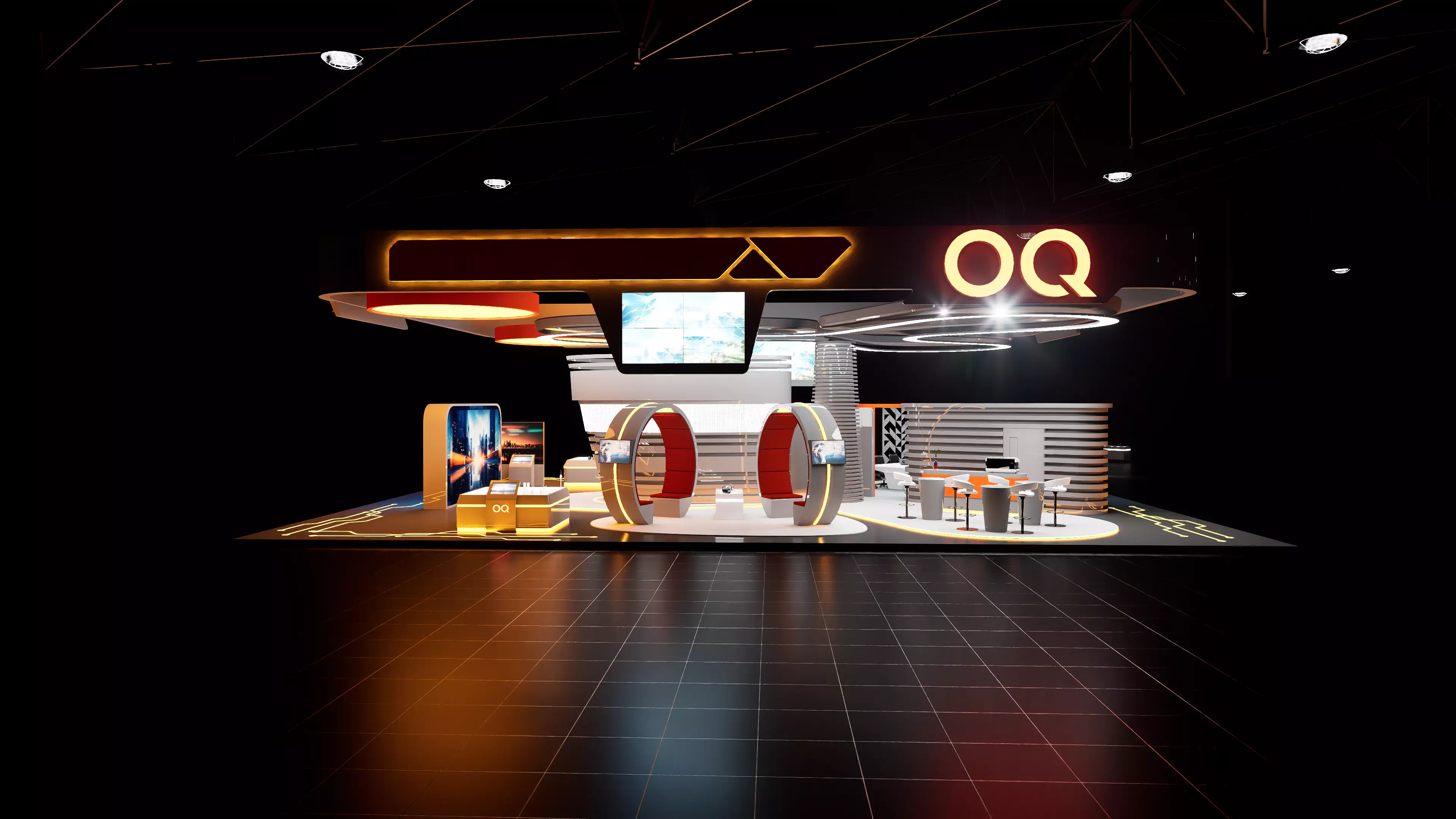 Exhibition Stand   3D model_3