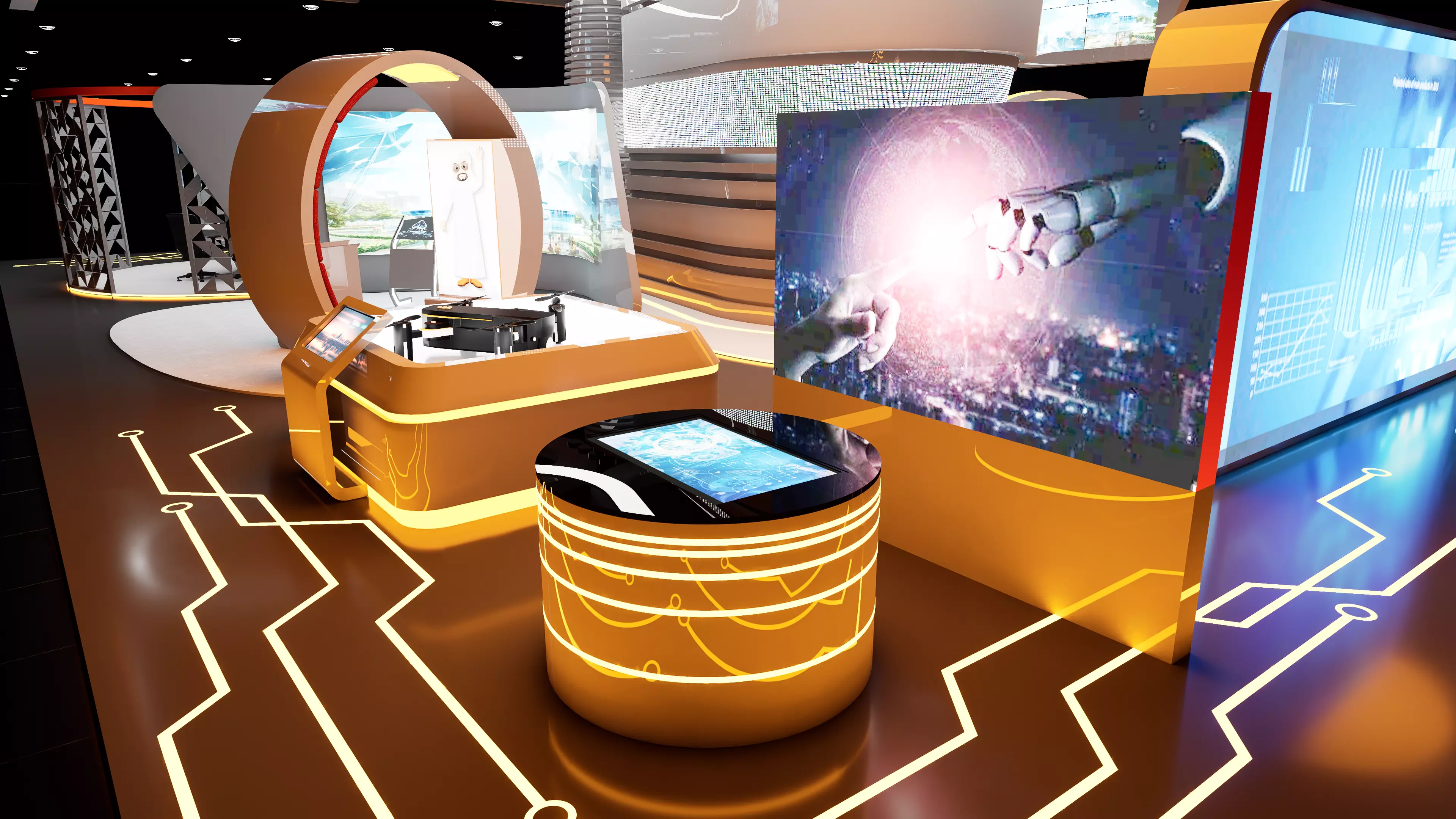 Exhibition Stand   3D model_6