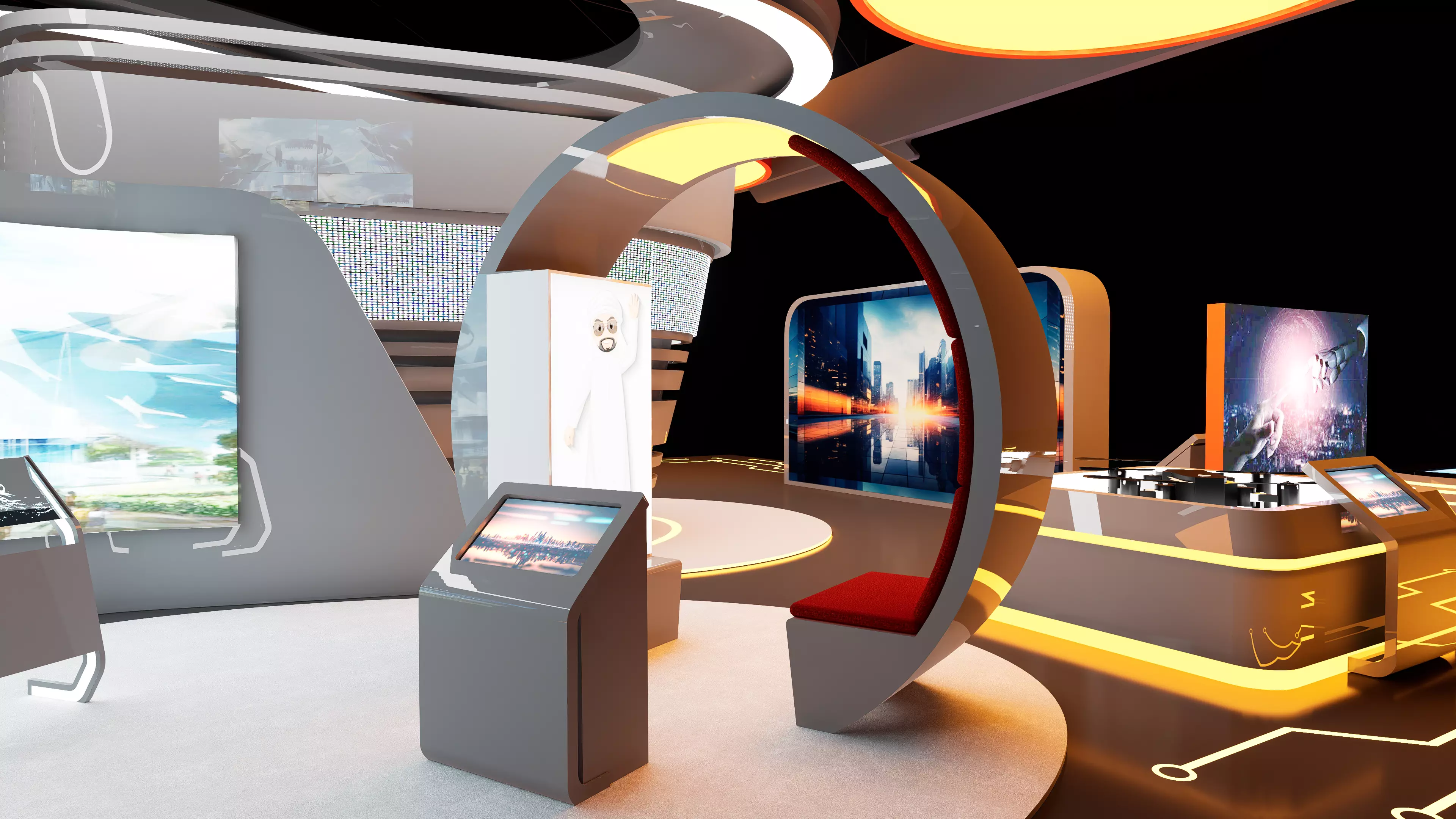 Exhibition Stand   3D model_12