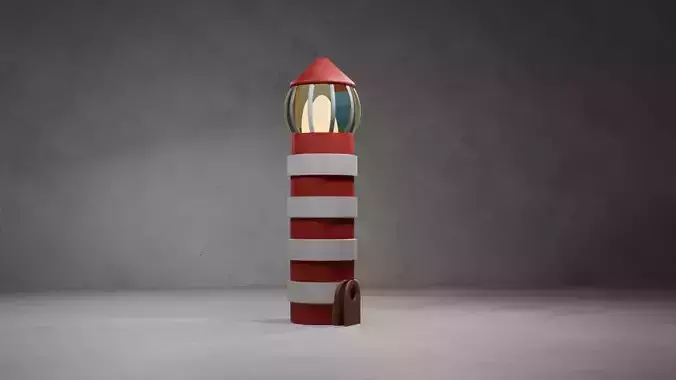 Low-Poly Lighthouse