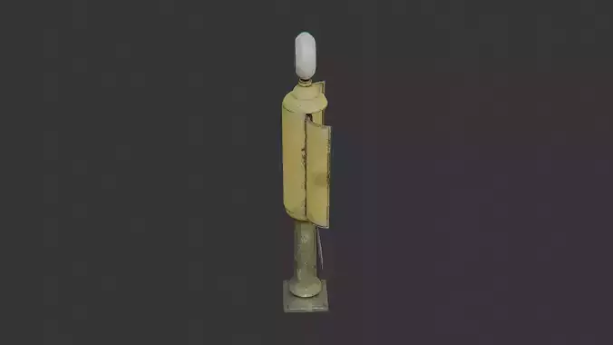 Vintage Fuel Pump with Glass Globe