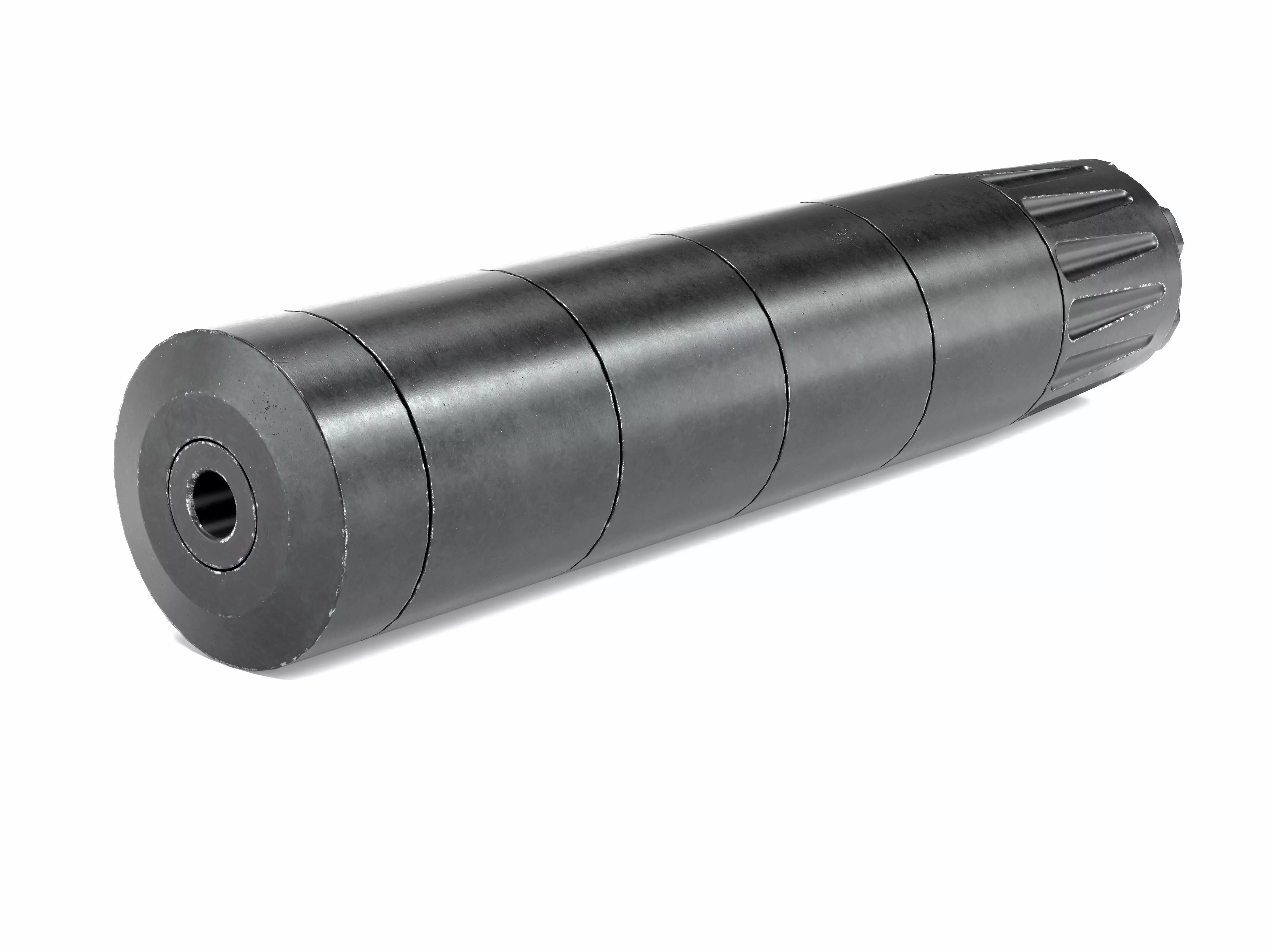 A-Tec H2 A-Lock Suppressor Low-poly 3D model_3