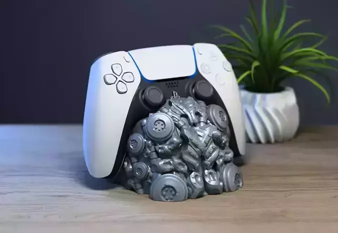 Robot concept Ps5 controller stand Cyber robotic a398