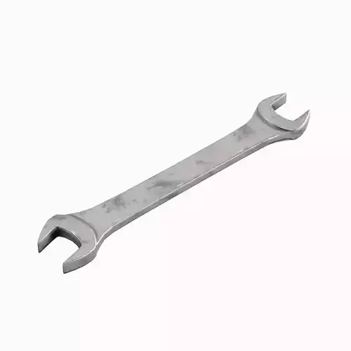 Old Steel Wrench 01