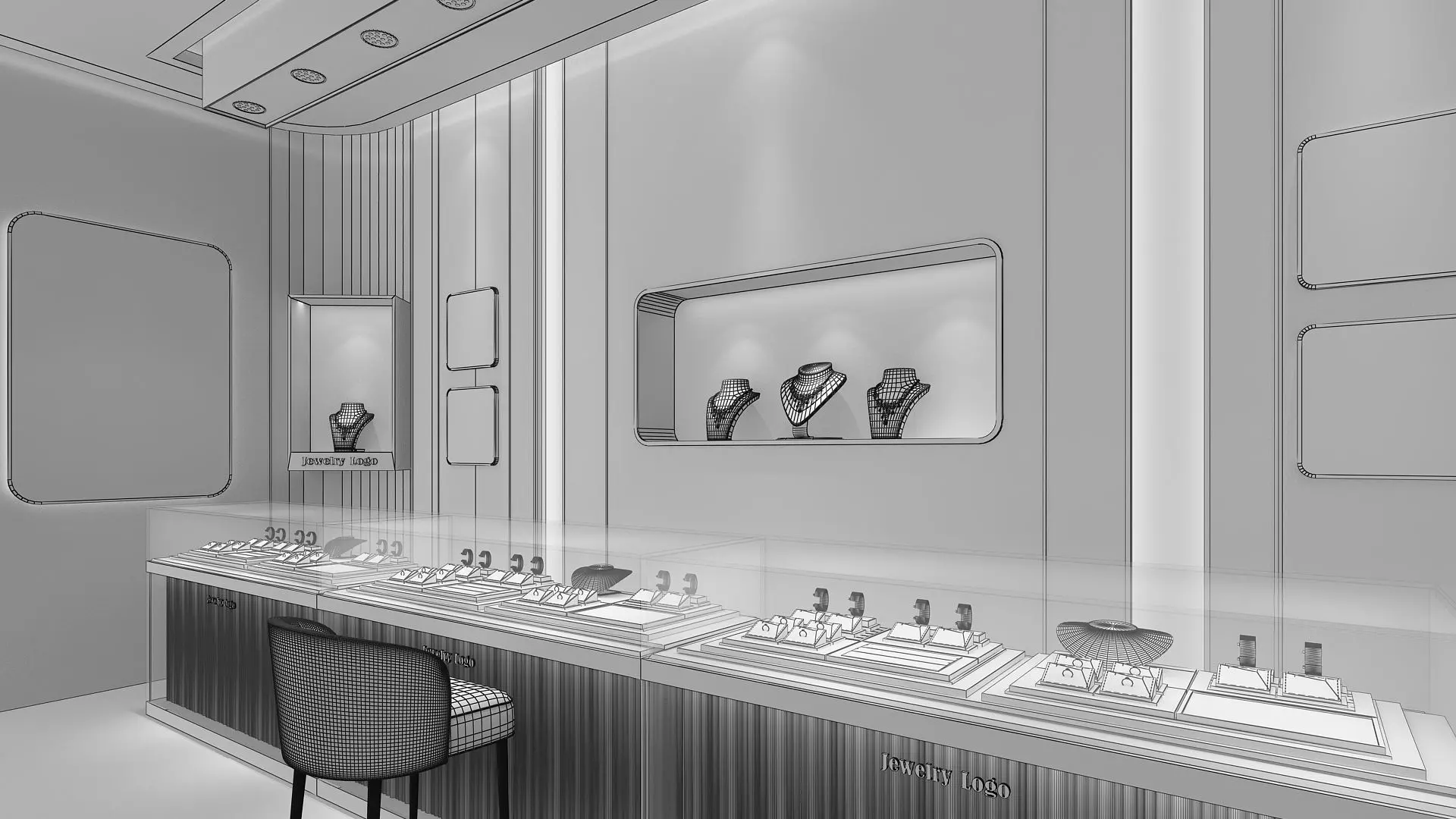 Jewelry Store 01 3D model_15