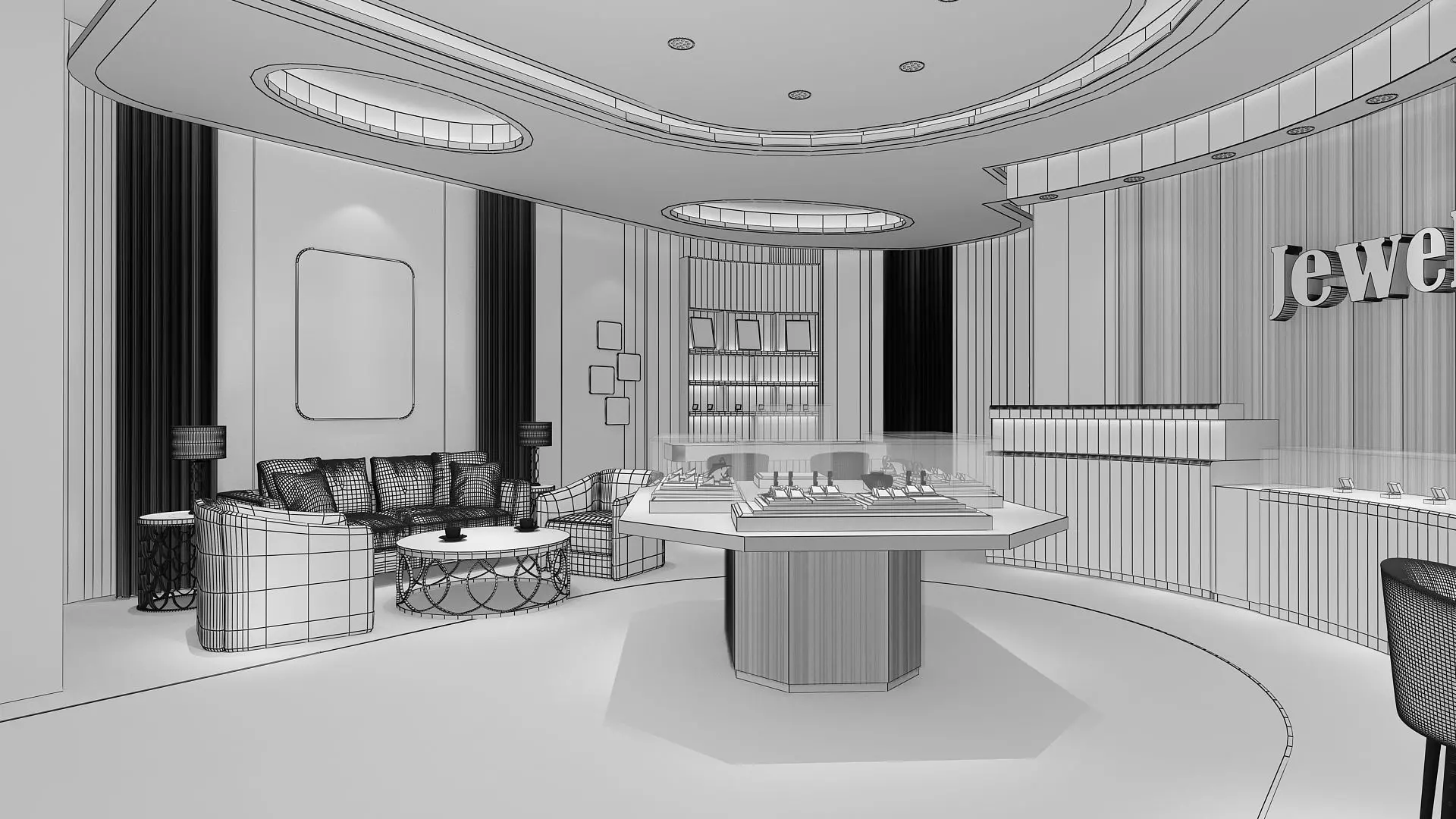 Jewelry Store 01 3D model_16